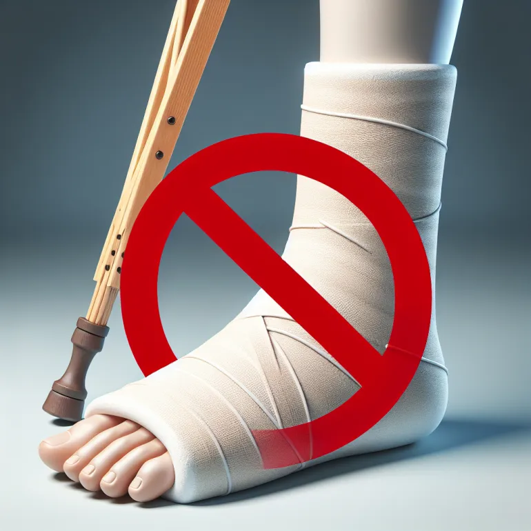 Восстановление После Перелома Лодыжки: Когда Можно Наступать на Ногу в Гипсе